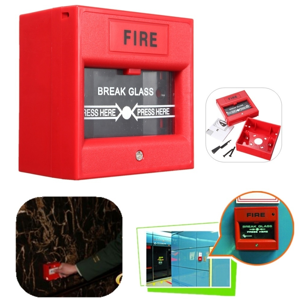 Break Glass Fire Emergency Door Release Red (CA-A001A) - Image 3